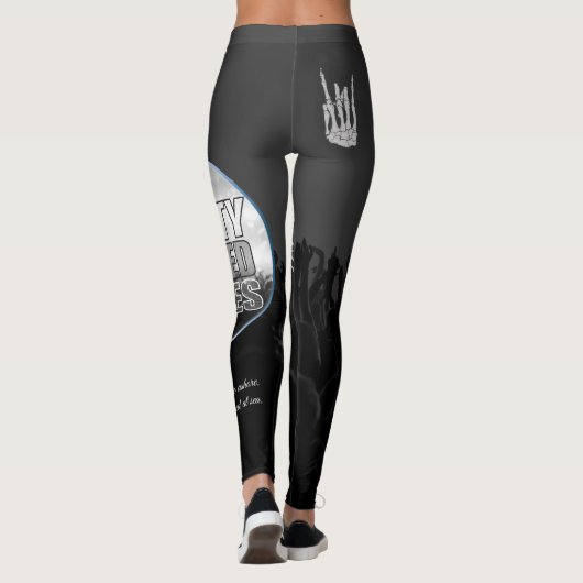 PWL dunkle Seiten-Leggings Leggings (Rückseite)