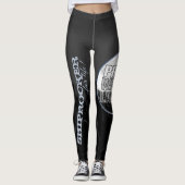 PWL dunkle Seiten-Leggings Leggings (Vorderseite)