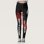 PWL Krebs-ist zum Kotzen Leggings (Vorderseite)