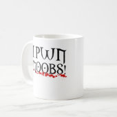 pwn I noobs Kaffeetasse (Vorderseite Links)
