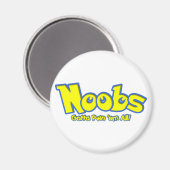 Pwn Noobs Magnet (Vorderseite/Rückseite)