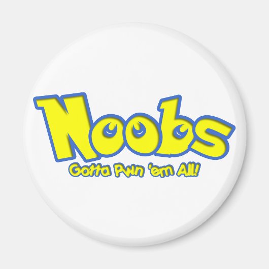 Pwn Noobs Magnet (Vorne)