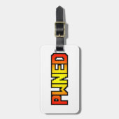 PWNED GEPÄCKANHÄNGER (Vorderseite vertikal)