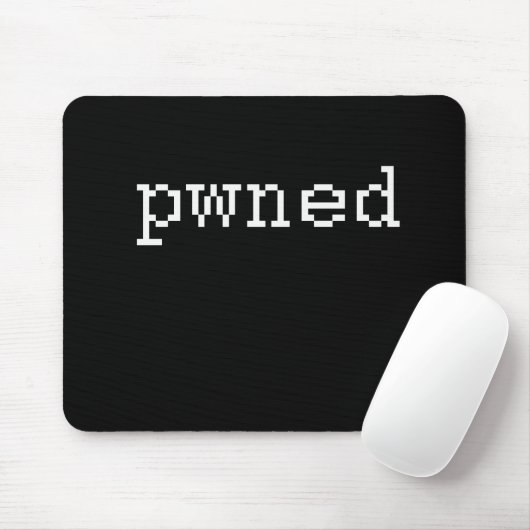 pwned mousepad (Mit Mouse)
