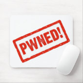 PWNED MOUSEPAD (Mit Mouse)