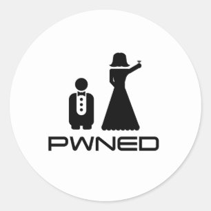 PWNEY RUNDER AUFKLEBER
