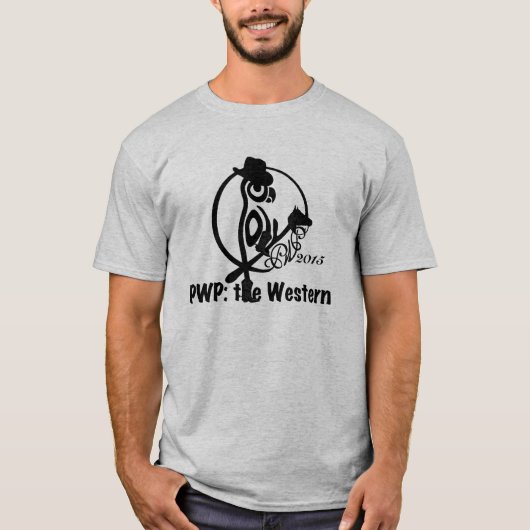 PWP 2015 Logo - schwarzer Männer T-Shirt (Vorderseite)