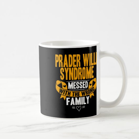 Pws Awareness - Prader Willi Syndrom Kaffeetasse (Rechts)