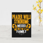 Pws Awareness - Prader Willi Syndrom Karte (Gelbe Blume)