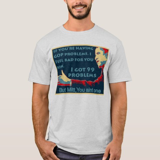 PY | 99 Problemeobama-T-Stück T-Shirt (Vorderseite)