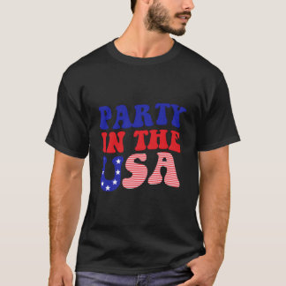 Py in den USA 4. Juli Unabhängigkeitstag USA T-Shirt