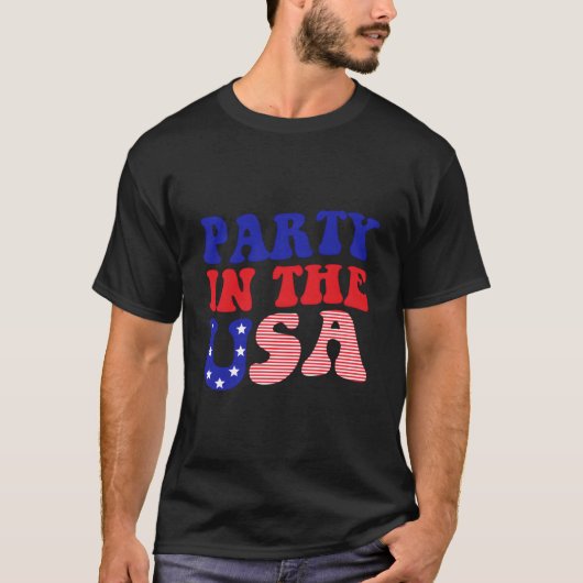 Py In The Usa 4Th Of July Independence Day Usa T-Shirt (Vorderseite)
