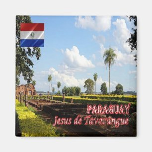 PY - Paraguay - Jesus von Tavarangue Magnet