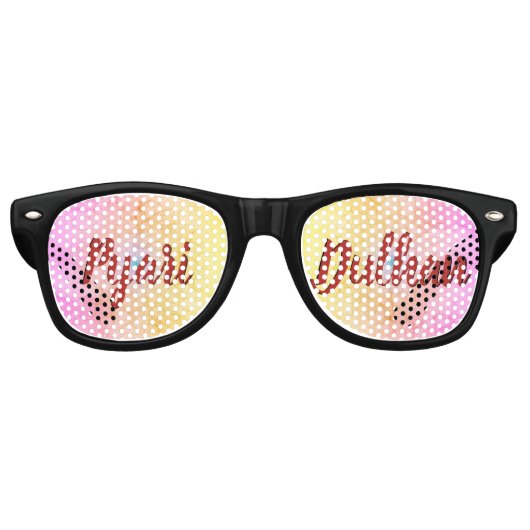 "Pyari Dulhan" Indian Bride Wedding Sunglass Partybrille (Vorderseite)