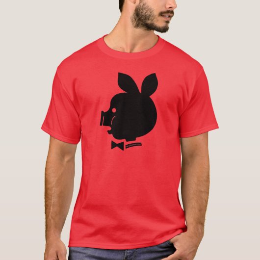 Pyatachok Пятачок Russe T-Shirt (Vorderseite)