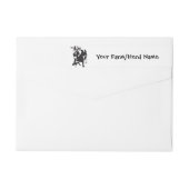 Pygmäe Ziege Ihr Name auf dem Bauernhof (Rückseite)