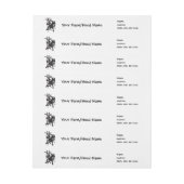 Pygmäe Ziege Ihr Name auf dem Bauernhof (Bogen)