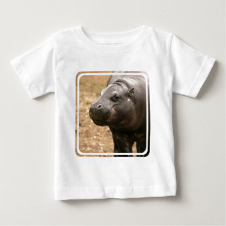 Pygmäenflusspferd-Baby-T - Shirt