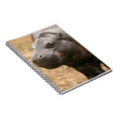 Pygmäenflusspferd-Notizbuch Notizblock (Rechte Seite)