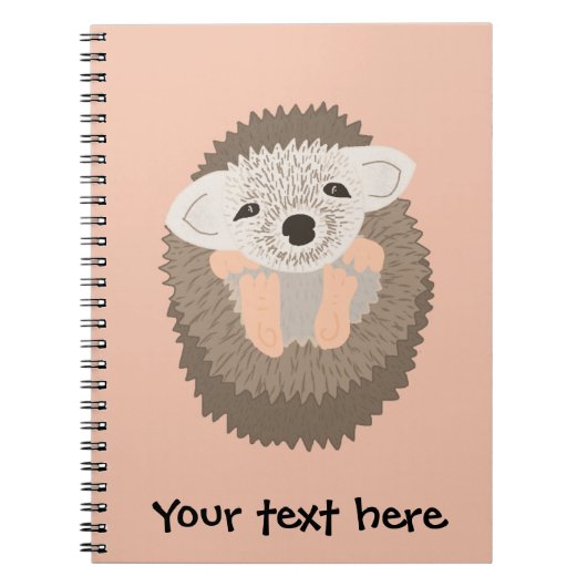 PygmäenIgel ist SO niedlich! Notizblock (Vorderseite)