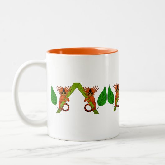 PygmäenMarmoset Zweifarbige Tasse (Links)