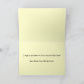 Pygmäenziegen-Zwillinge Karte (Innenseite)