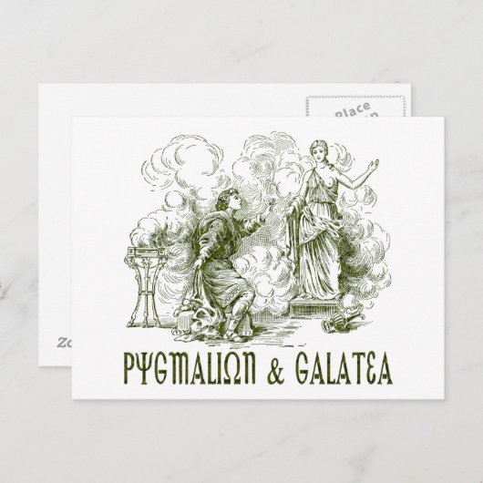 Pygmalion Postkarte (Vorne/Hinten)