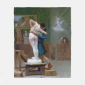 Pygmalion und Galatea Fleecedecke (Vorderseite)