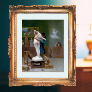 Pygmalion und Galatea Fotodruck
