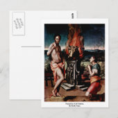 Pygmalion und Galatea, nach Geburtsname Postkarte (Vorne/Hinten)