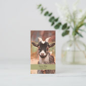 Pygmy Goat Country Farm Visitenkarte (Stehend Vorderseite)