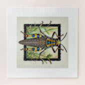 Pygmy Grasshopper 020924IREF232 - Watercolor Puzzle (Horizontal)