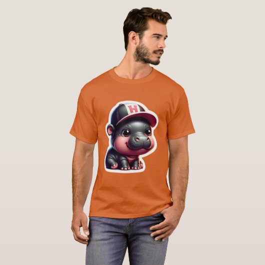 Pygmy Hippo 6 T-Shirt (Vorne ganz)
