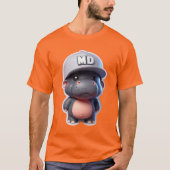 Pygmy Hippo 8 T-Shirt (Vorderseite)