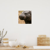 Pygmy Hippo Poster (Küche)