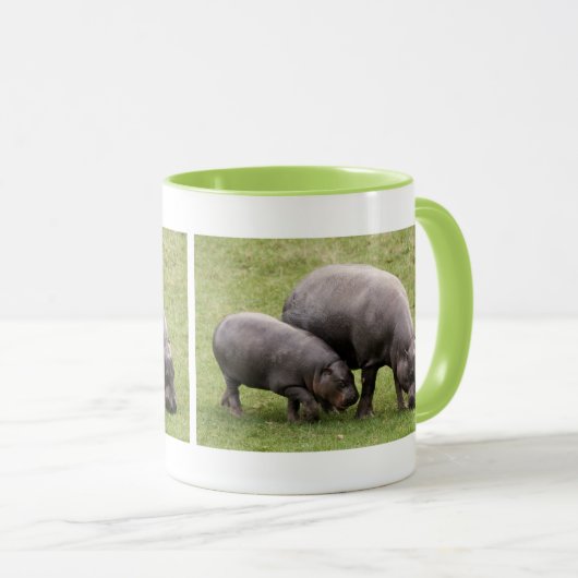 Pygmy Hippos Tasse (VorderseiteRechts)