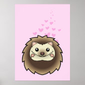 Pygmy Igel Liebe Poster (Vorne)