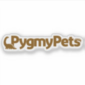 PygmyPets - Aufkleber (Vorderseite)
