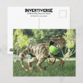 PygmyPets Raptor 3D - Postkarte (Vorne/Hinten)