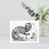 PygmyPets Raptor - Postkarte (Stehend Vorderseite)