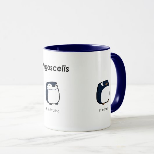 Pygoscelis-Tasse Tasse (VorderseiteRechts)