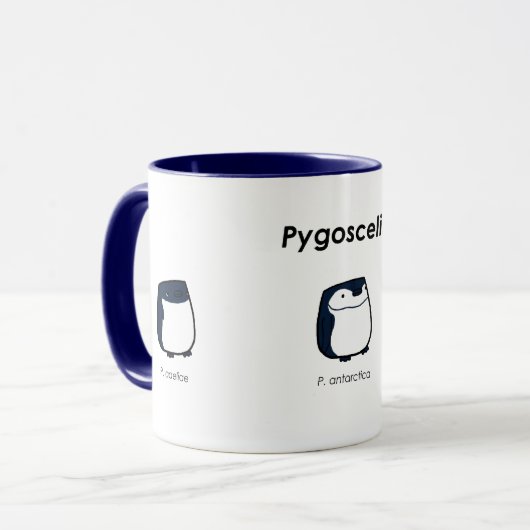 Pygoscelis-Tasse Tasse (Vorderseite Links)