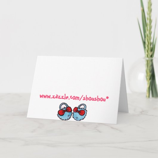 Pyjama-Party Einladung (Rückseite)