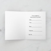 Pyjama-Party Einladungs-Karte Einladung (Innenseite)