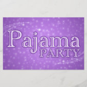 Pyjama Party : Starshine Flyer (Vorne)