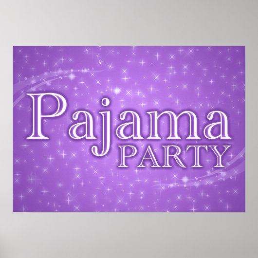 Pyjama Party : Starshine Poster (Vorne)