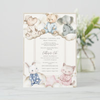 Pyjama-Party-Tier-Thema Baby Shower