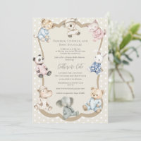 Pyjama-Party-Tier-Thema Baby Shower