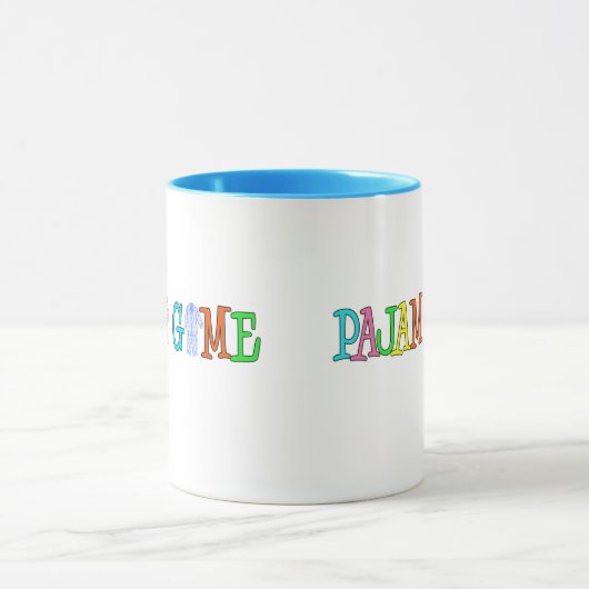 Pyjama-Spiel Tasse (Zentrum)