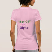 Pyjama-Spitze T-Shirt (Rückseite)